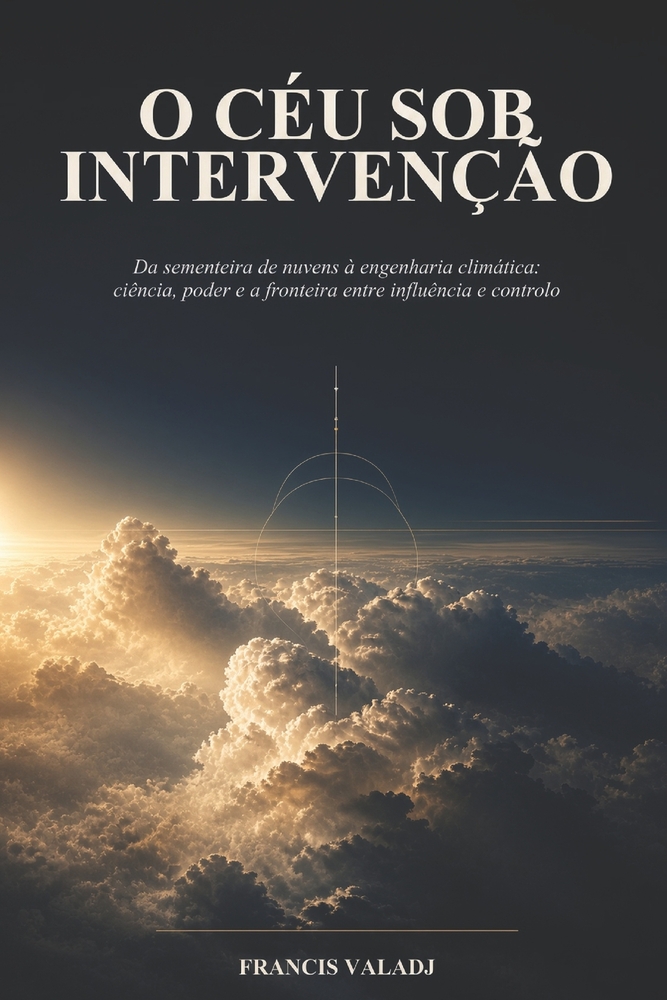 O Céu Sob Intervenção: Da sementeira de nuvens à engenharia climática: ciência, poder e a fronteira entre influência e controlo cover