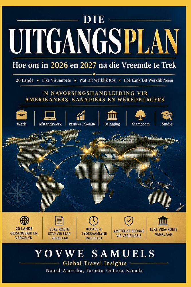 Die Uitgangs Plan: Hoe om in 2026 en 2027 oorsee te trek cover