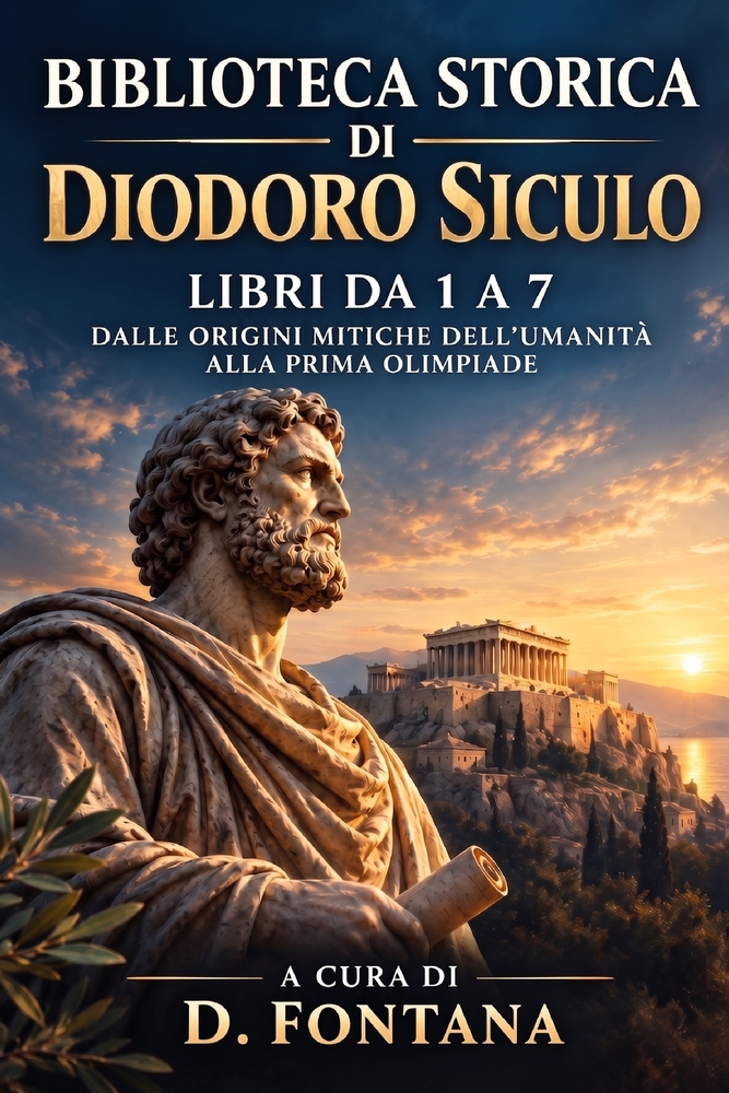 Biblioteca Storica Di Diodoro Siculo: LIBRI DA 1 A 7 Dalle Origini Mitiche dell'Umanità alla Prima Olimpiade cover