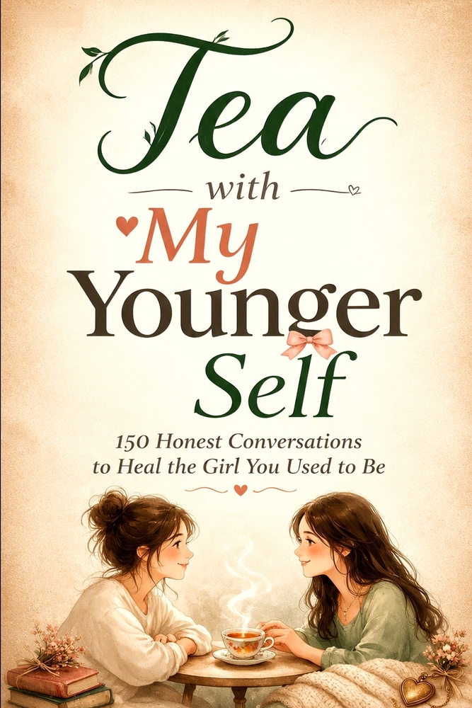 Tea with My Younger Self: 150 Honest Conversations to Heal the Girl You Used to Be cover