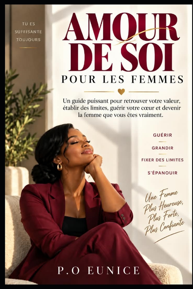 L'amour De Soi Pour Les Femmes: Un guide puissant pour retrouver votre valeur, établir des limites, guérir votre coeur et devenir la femme que vous êt cover