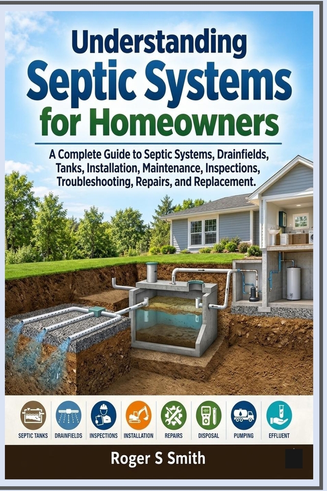 Understanding Septic Systems for Homeowners: A Complete Guide to Septic Systems, Drainfields, Tanks, Installation, Maintenance, Inspections, Troublesh cover