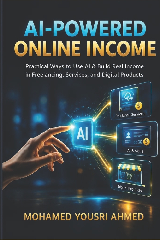 AI-Powered Online Income: Practical Ways to Use Artificial Intelligence to Build Skills, Services, and Digital Products cover