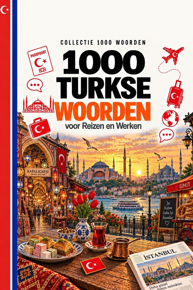 1000 Turkse Woorden: voor Reizen en Werken cover