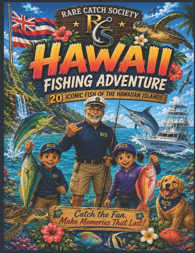 Hawaii Fishing Adventure: Fish, Wildlife and Island Adventures for Kids cover