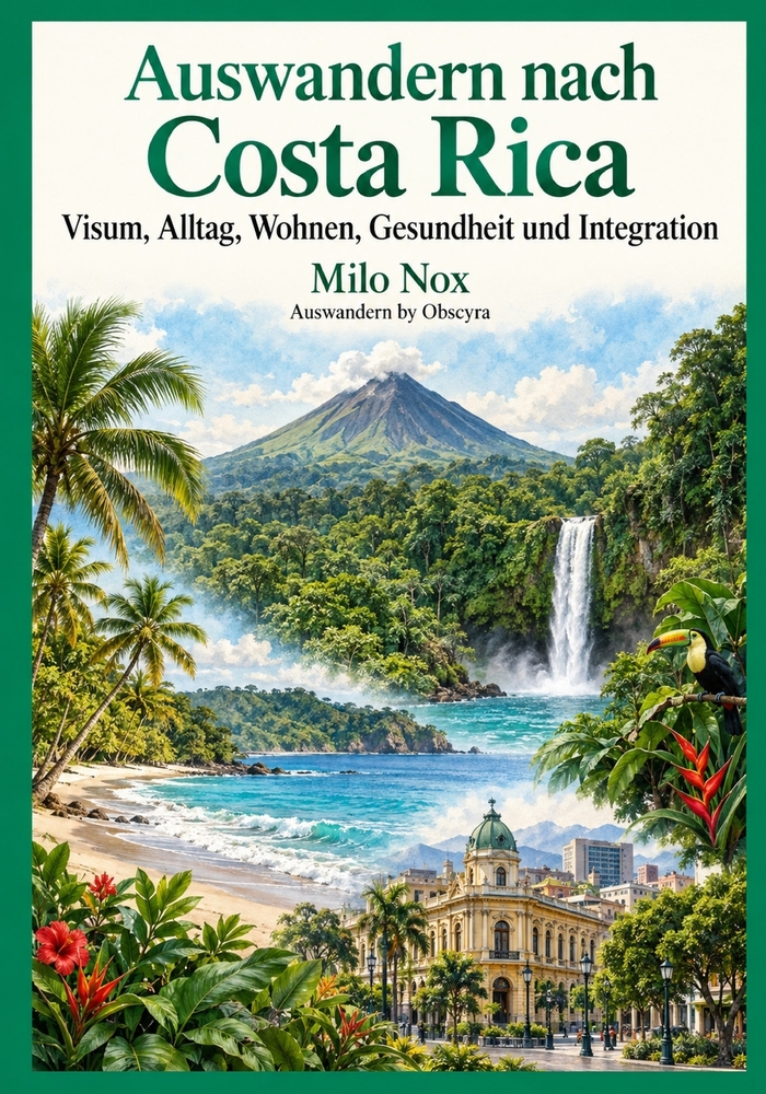 Auswandern nach Costa Rica: Visum, Alltag, Wohnen, Gesundheit und Integration cover