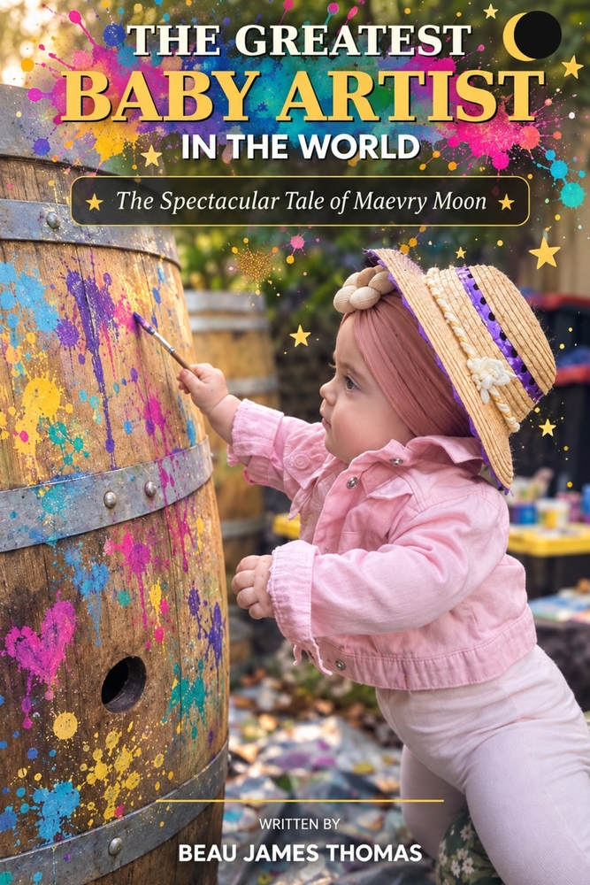The Greatest Baby Artist in the World: The Spectacular Tale of Maevry Moon cover