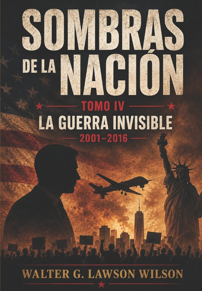 Sombras de la Nación. Obra Literaria de Acción y Misterio. TOMO IV - La Guerra Invisible (2001-2016): TOMO IV - La Guerra Invisible (2001-2016) cover