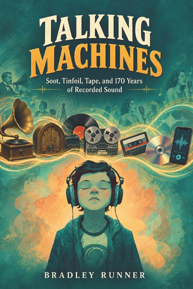 Talking Machines: Soot, Tinfoil, Tape, and 170 Years of Recorded Sound cover