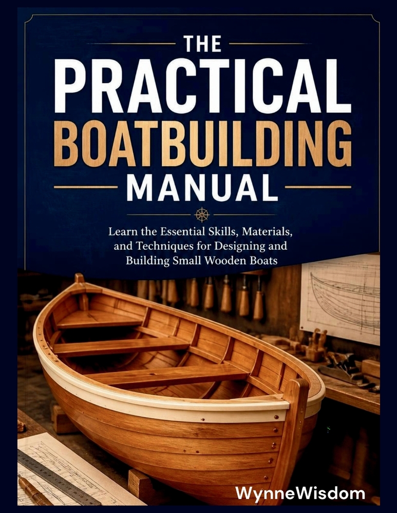 The Practical Boatbuilding Manual: Learn the Essential Skills, Materials, and Techniques for Designing and Building Small Wooden Boats cover