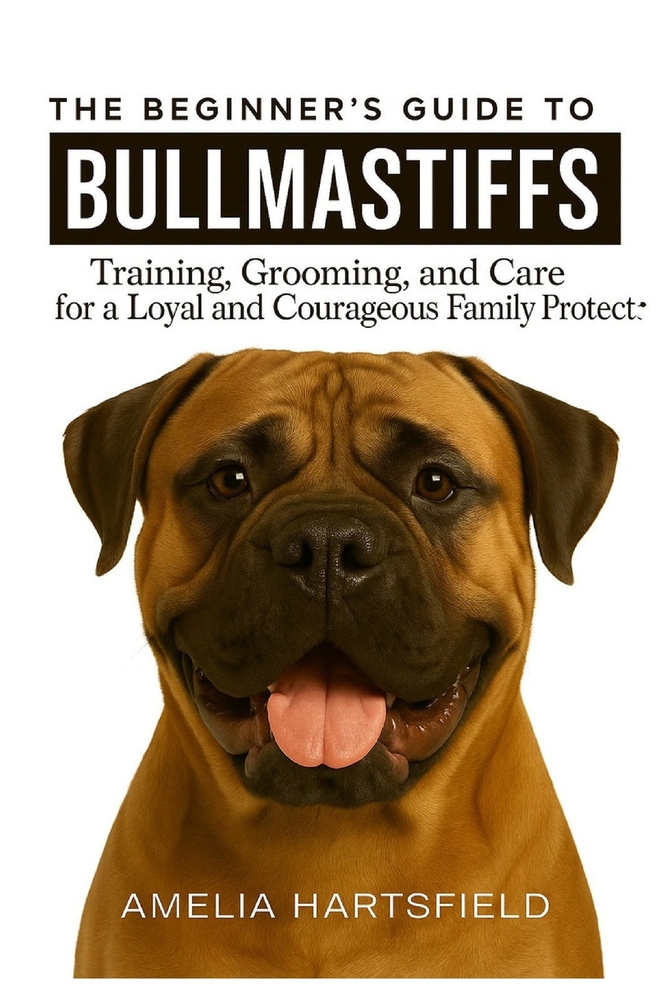 The Beginner's Guide to Bullmastiffs: Training, Grooming, and Care for a Loyal and Courageous Family Protector cover