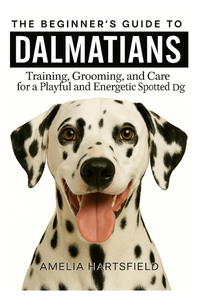 The Beginner's Guide to Dalmatians: Training, Grooming, and Care for a Playful and Energetic Spotted Dog cover