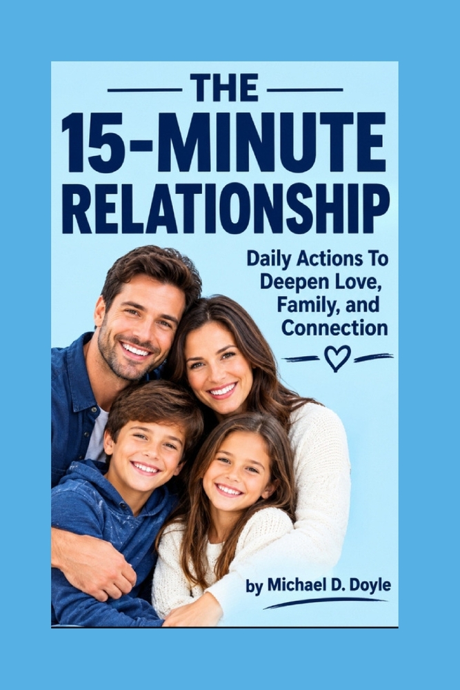 The 15-Minute Relationship: Daily Actions To Deepen Love, Family, and Connection cover