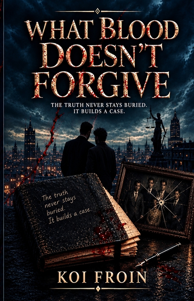 What Blood Doesn't Forgive: An MM Enemies-to-Lovers Romantic Suspense of Betrayal and Revenge cover