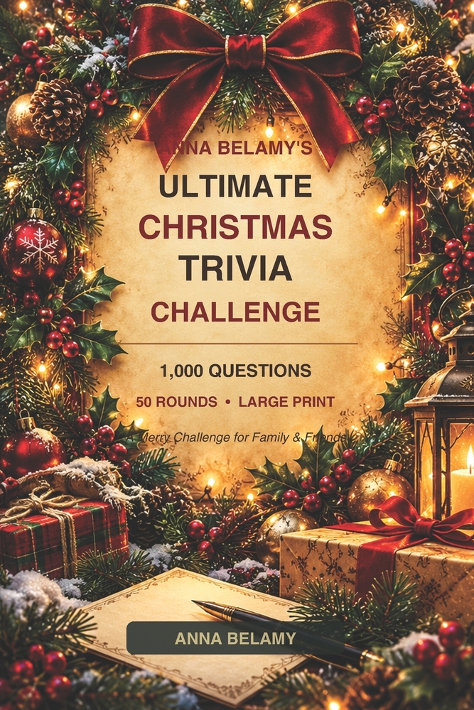 The Ultimate Christmas Trivia Challenge: 1,000 Festive Questions in 50 Fun-Filled Rounds for Families, Friends, Parties & Holiday Gatherings - Large P cover