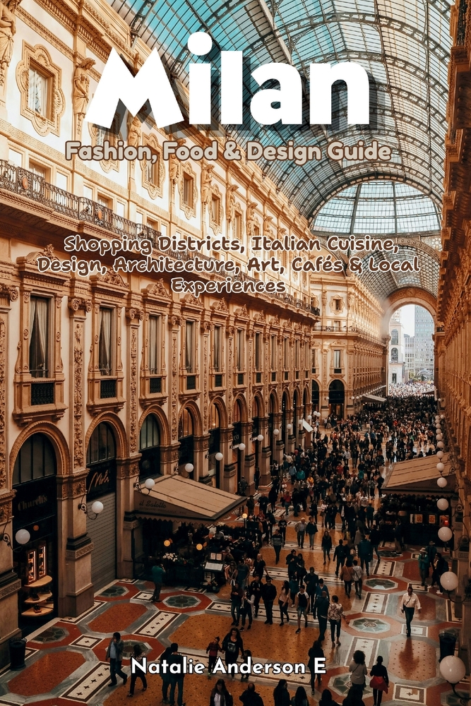 Milan Fashion, Food and Design Guide: Shopping Districts, Italian Cuisine, Designs, Architecture, Art, Cafés & Local Experiences cover