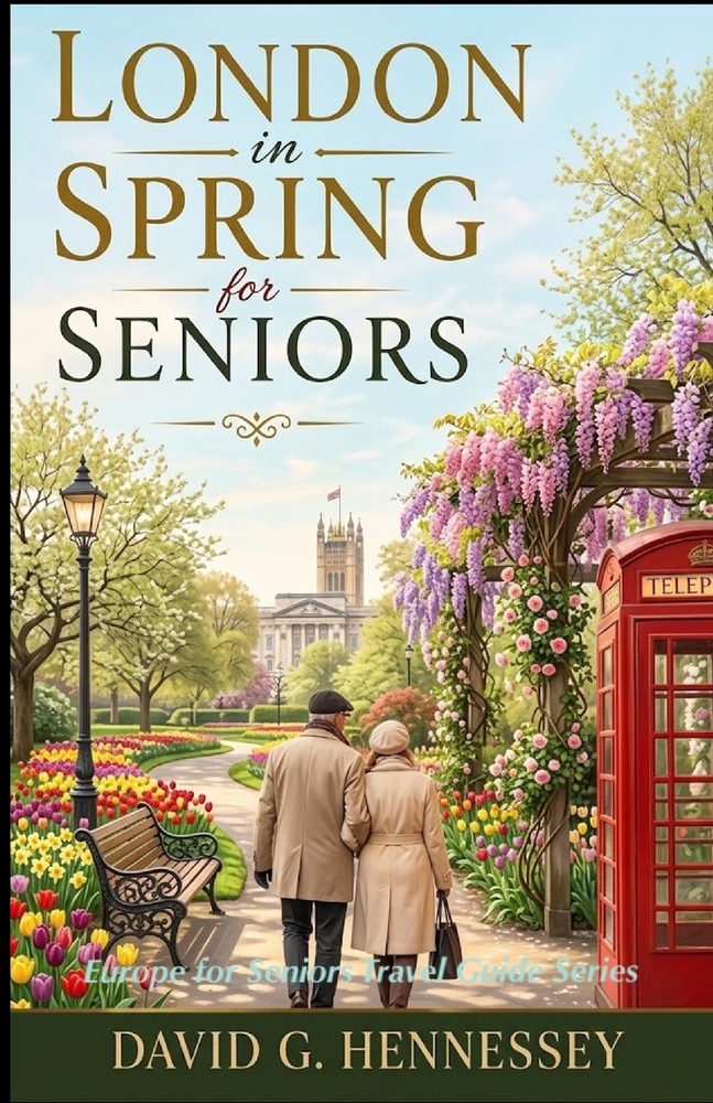 London in Spring for Seniors: A Relaxed Guide to Gardens, Historic Sights, Seasonal Events & Comfortable Travel cover