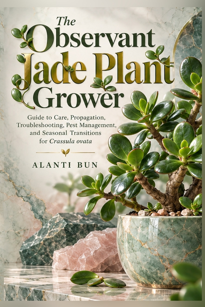 The Observant Jade Plant Grower: Guide to Care, Propagation, Troubleshooting, Pest Management, and Seasonal Transitions for Crassula ovata cover