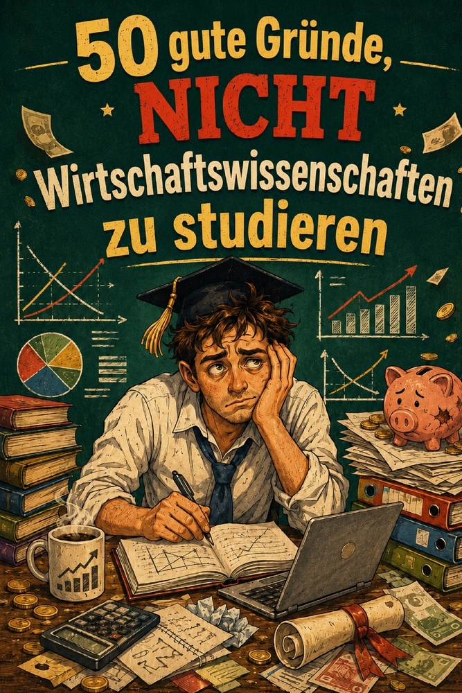 50 gute Gründe, NICHT Wirtschaftswissenschaften zu studieren cover