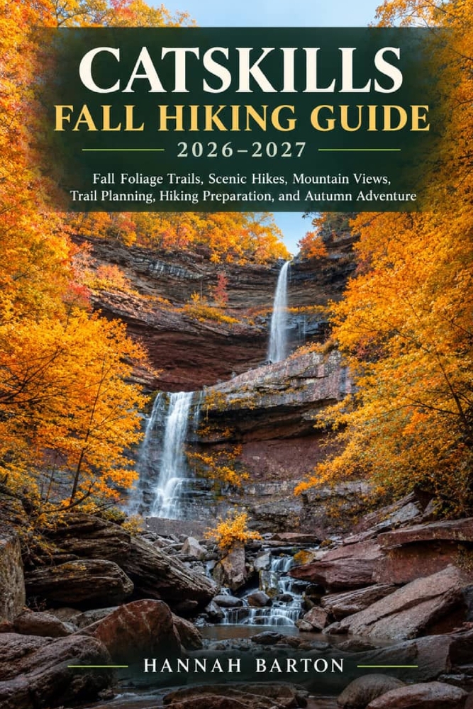 Catskills Fall Hiking Guide 2026-2027: Fall Foliage Trails, Scenic Hikes, Mountain Views, Trail Planning, Hiking Preparation, and Autumn Adventure cover
