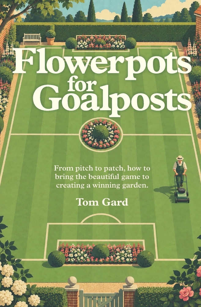 Flowerpots For Goalposts: From pitch to patch, how to bring the beautiful game to creating a winning garden. cover