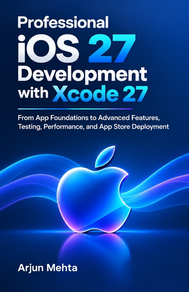 Professional iOS 27 Development with Xcode 27: From App Foundations to Advanced Features, Testing, Performance, and App Store Deployment cover