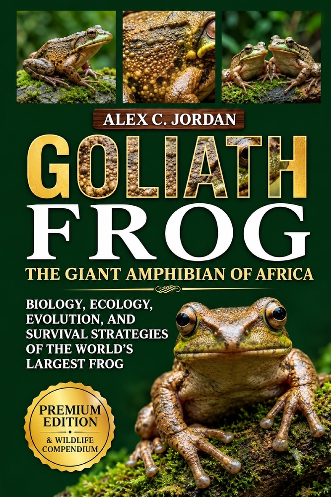 Goliath Frog: The Giant Amphibian of Africa - Biology, Ecology, Evolution, and Survival Strategies of the World's Largest Frog cover