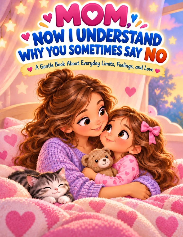 Mom, Now I Understand Why You Sometimes Say No: A Gentle Book About Everyday Limits, Feelings, and Love cover