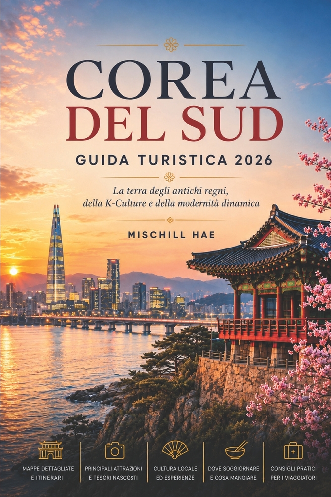 Corea del Sud Guida turistica 2026: La terra degli antichi regni, K-Cultura e Modernità dinamica cover