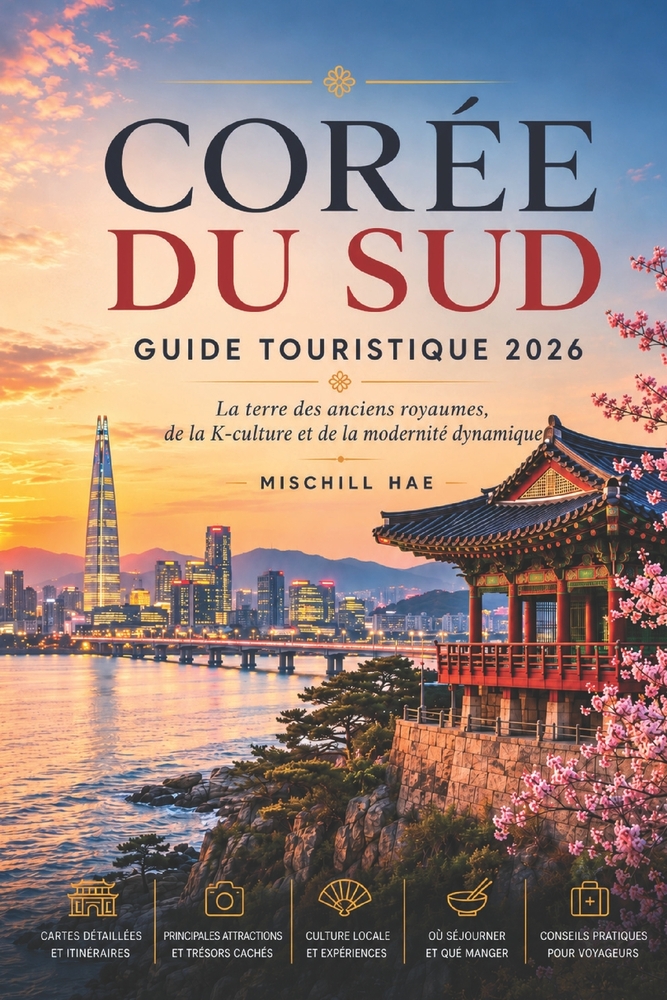 Corée du Sud Guide touristique 2026: Le pays des anciens royaumes, K-Culture et Modernité dynamique cover