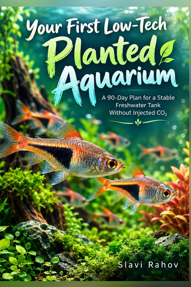 Your First Low-Tech Planted Aquarium: A 90-Day Plan for a Stable Freshwater Tank Without Injected CO₂ cover