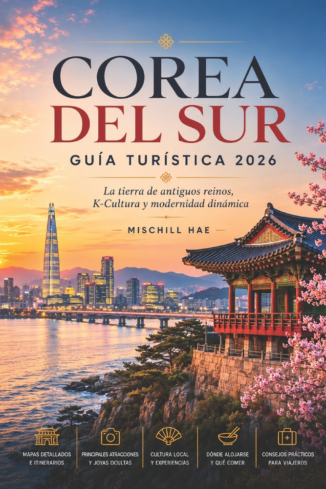 Corea del Sur Guía turística 2026: La tierra de los reinos antiguos, K-Cultura y Modernidad dinámica cover