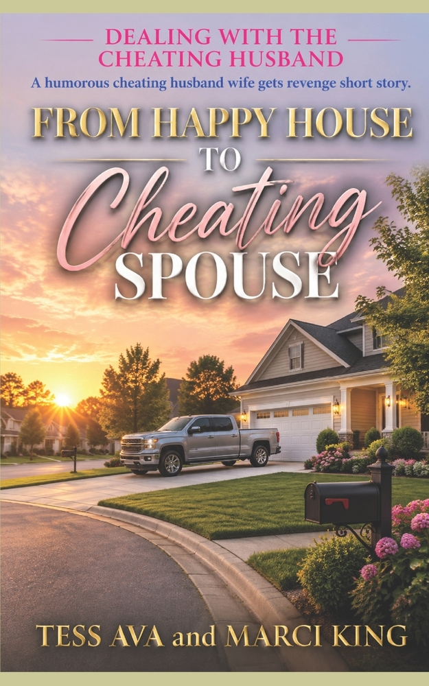 From Happy House To Cheating Spouse: A humorous cheating husband wife gets revenge short story. cover