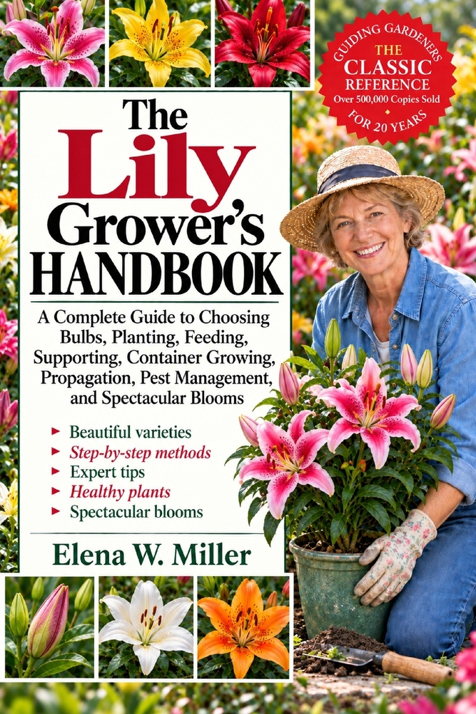 The Lily Grower's Handbook: A Complete Guide to Choosing Bulbs, Planting, Feeding, Supporting, Container Growing, Propagation, Pest Management, and Sp cover