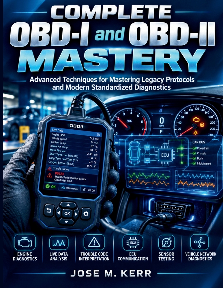 COMPLETE OBD-I and OBD-II MASTERY: Advanced Techniques for Mastering Legacy Protocols and Modern Standardized Diagnostics cover