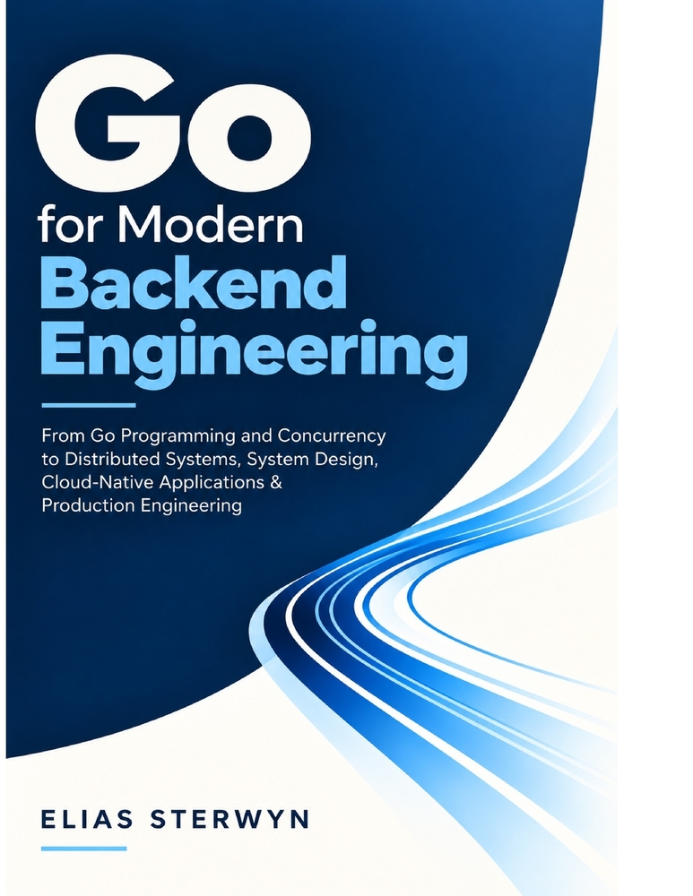 Go for Modern Backend Engineering: From Go Programming and Concurrency to Distributed Systems, System Design, Cloud-Native Applications & Production E cover