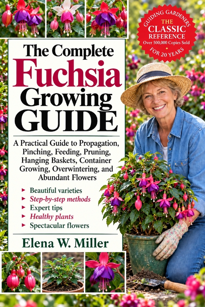 The Complete Fuchsia Growing Guide: A Practical Guide to Propagation, Pinching, Feeding, Pruning, Hanging Baskets, Container Growing, Overwintering, a cover