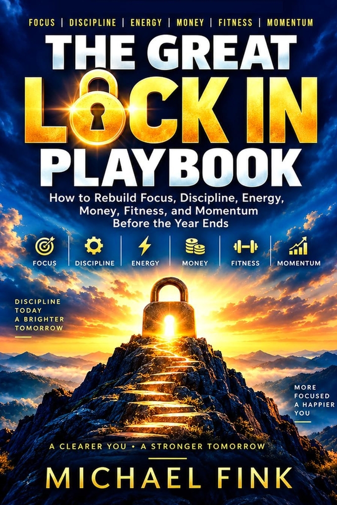The Great Lock in Playbook: A 90-Day Reset to Rebuild Focus, Discipline, Energy, Money, Fitness, and Momentum Before the Year Ends cover