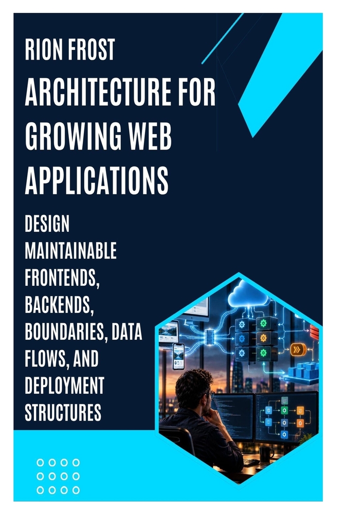Architecture for Growing Web Applications: Design Maintainable Frontends, Backends, Boundaries, Data Flows, and Deployment Structures cover