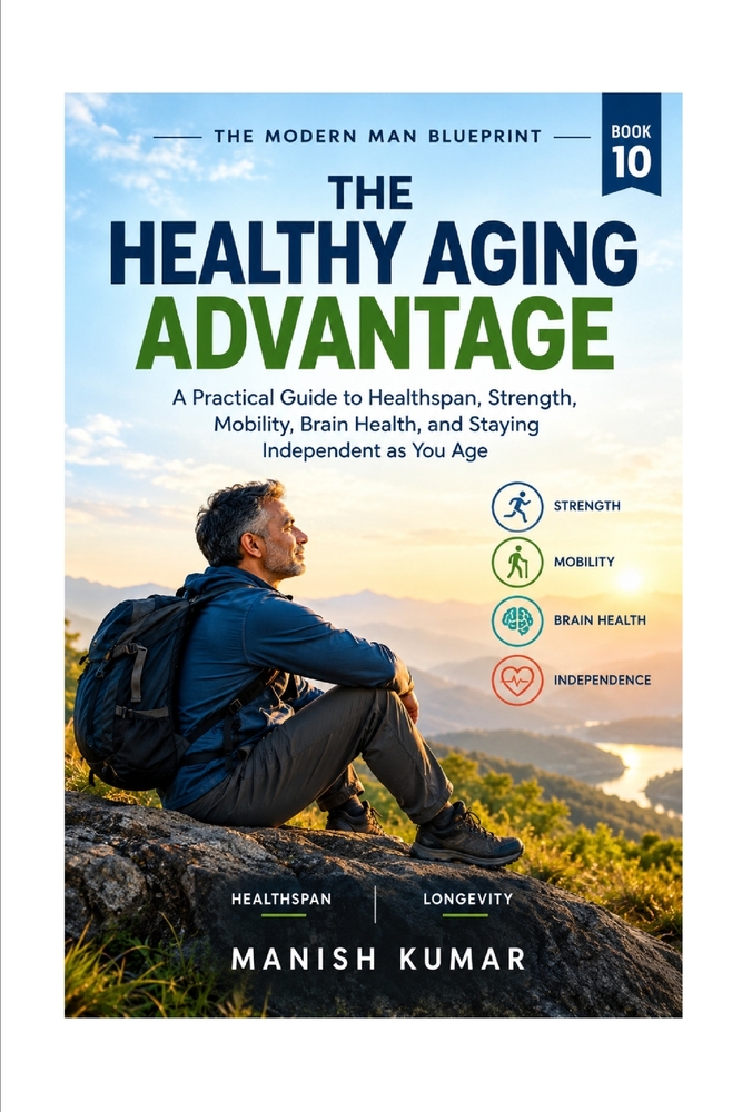 The Healthy Aging Advantage: A Practical Guide to Healthspan, Strength, Mobility, Brain Health, and Staying Independent as You Age cover
