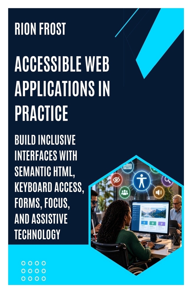 Accessible Web Applications in Practice: Build Inclusive Interfaces with Semantic HTML, Keyboard Access, Forms, Focus, and Assistive Technology cover