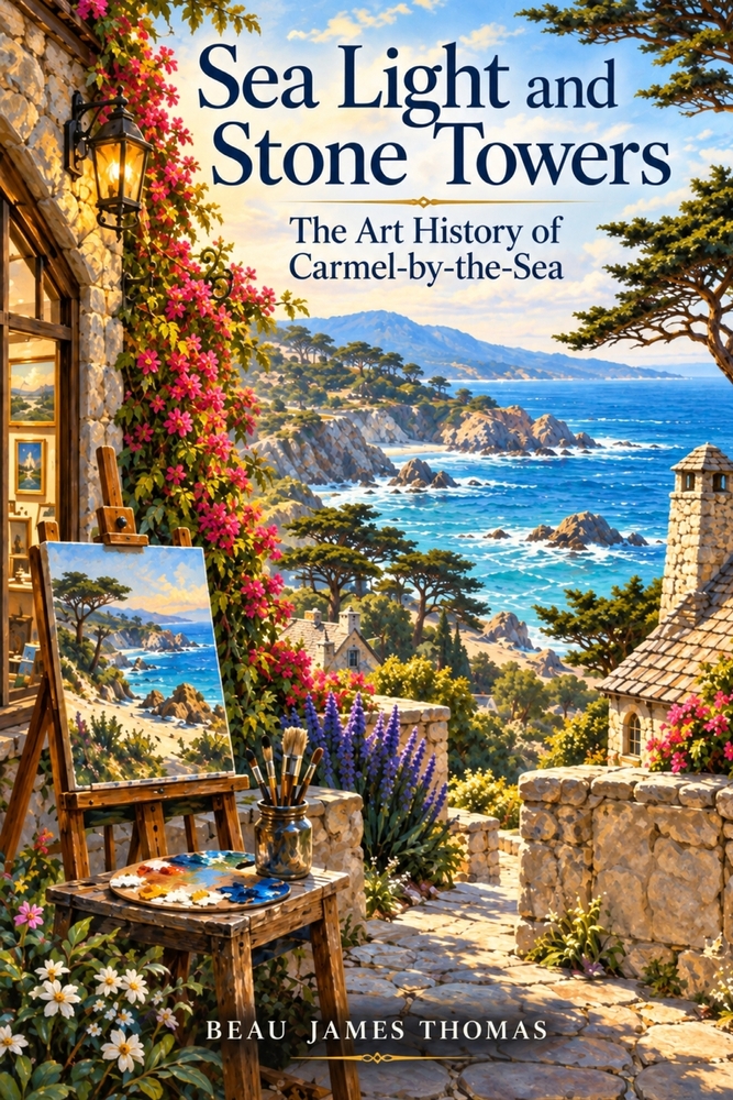 Sea Light and Stone Towers: The Art History of Carmel-By-The-Sea cover