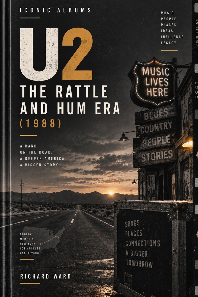 Iconic Albums U2 The Rattle and Hum Era (1988): A Band on the Road, A Deeper America, A bigger story cover