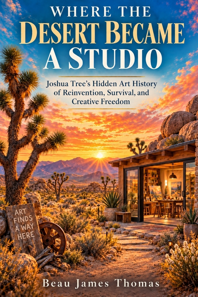 Where the Desert Became a Studio: Joshua Tree's Hidden Art History of Reinvention, Survival, and Creative Freedom cover