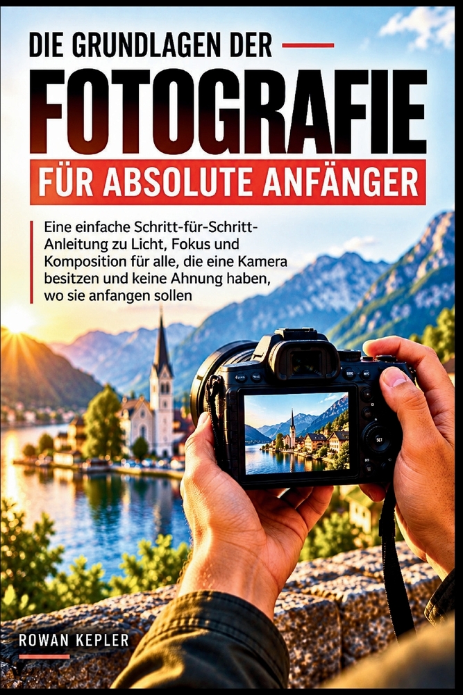 Die Grundlagen Der Fotografie Für Absolute Anfänger: Eine einfache Schritt-für-Schritt-Anleitung zu Licht, Fokus und Komposition für alle, die eine Ka cover