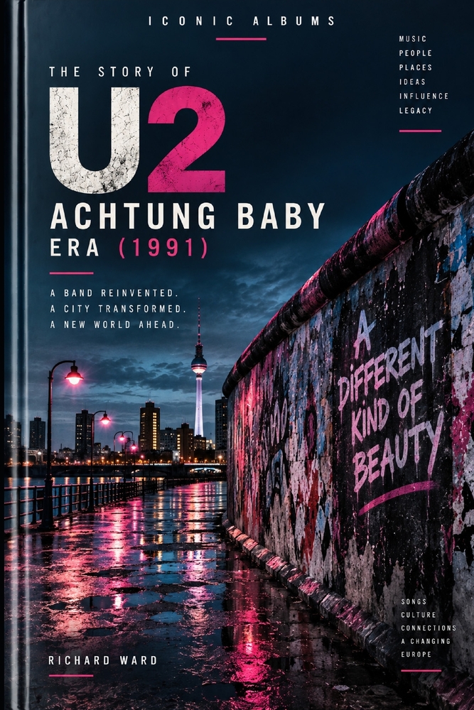 Iconic Albums U2 The Achtung Baby Era (1991): A Band Reinvented, A City Transformed, A New World Ahead cover