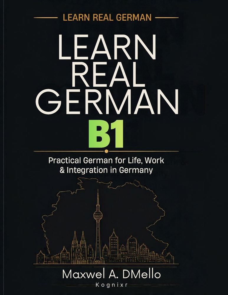 Learn Real German B1: Practical German for Life, Work & Integration in Germany cover