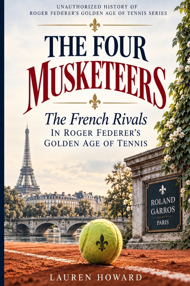 The Four Musketeers The French Rivals in Roger Federer's Golden Age of Tennis cover