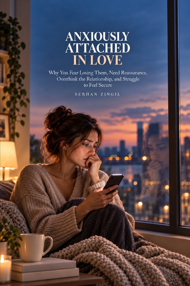 Anxiously Attached in Love: Why You Fear Losing Them, Need Reassurance, Overthink the Relationship, and Struggle to Feel Secure cover