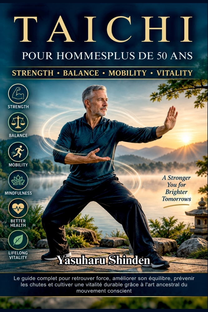 Tai CHI Para Hombres Mayores de 50: La guía completa para recuperar la fuerza, mejorar el equilibrio, prevenir caídas y cultivar una vitalidad durader cover